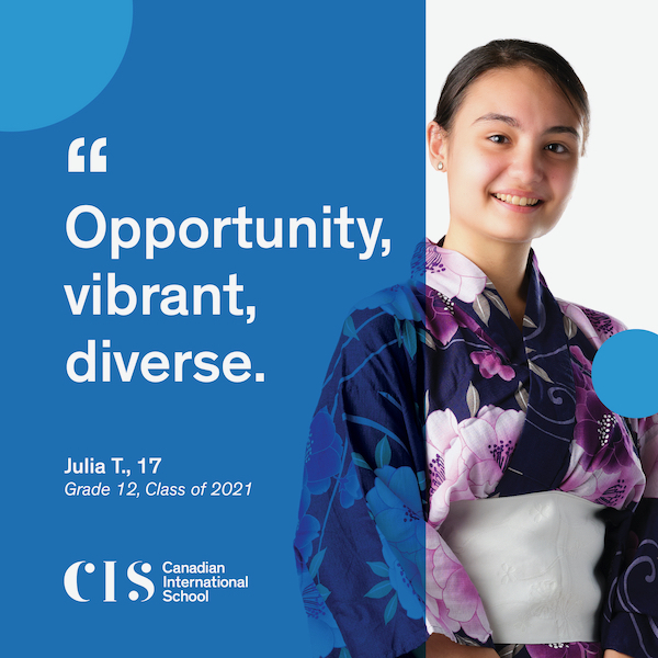 Canadian International School, CIS, Class of 2021, IB Diploma Canadian International School, CIS, Class of 2021, IB Diploma
