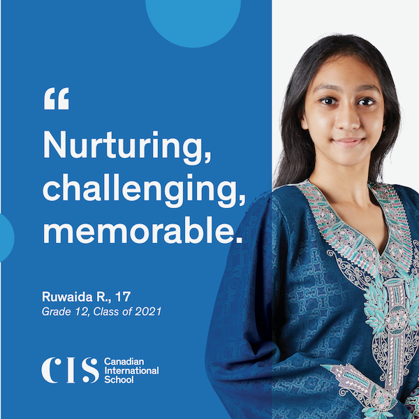 Canadian International School, CIS, Class of 2021, IB Diploma Canadian International School, CIS, Class of 2021, IB Diploma