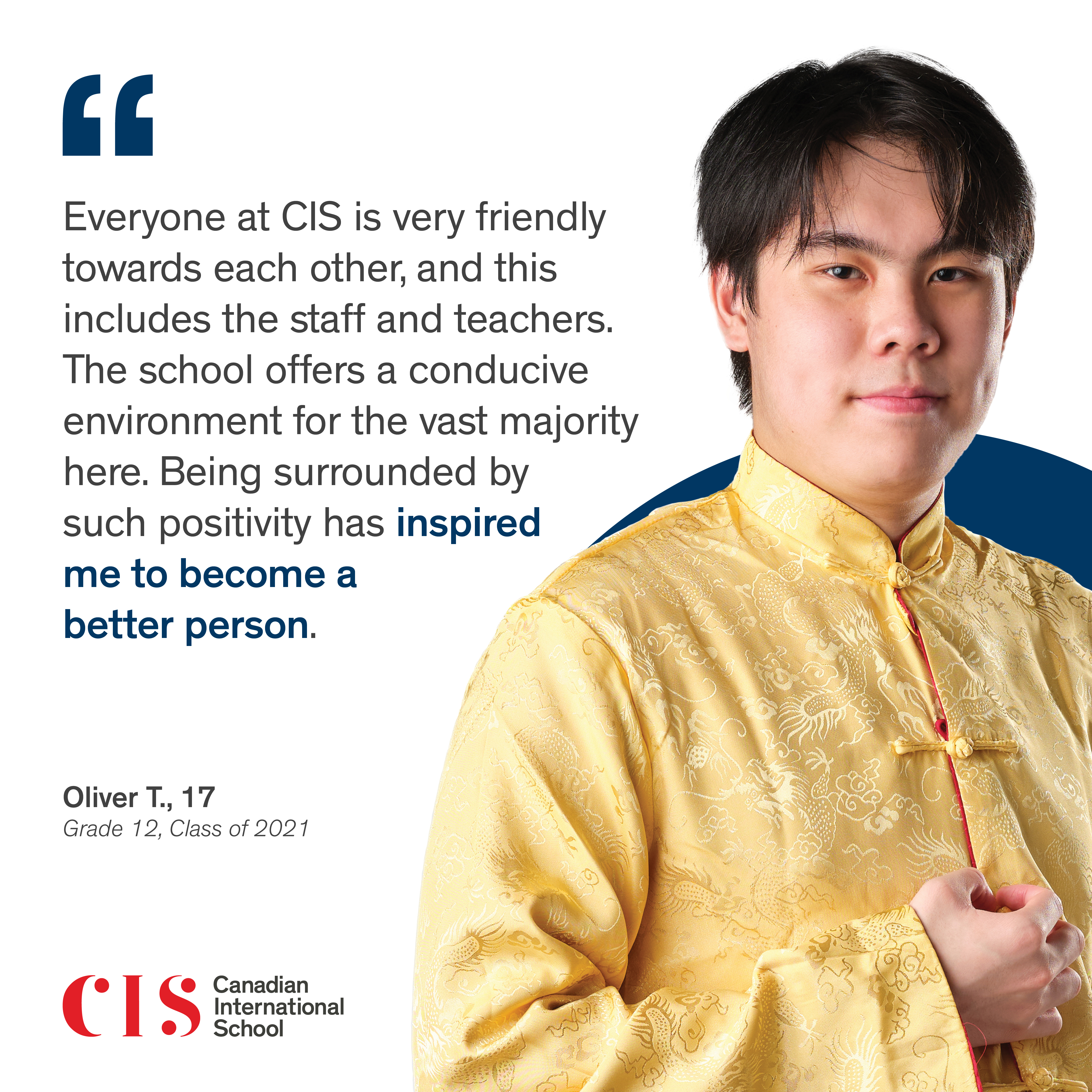 Canadian International School, secondary schools in Singapore, Grade 12, IB DP, Diploma programme, Class of 2021, Graduating class Canadian International School, secondary schools in Singapore, Grade 12, IB DP, Diploma programme, Class of 2021, Graduating class