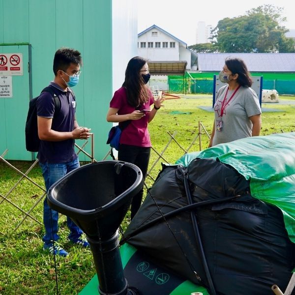 sustainability, Tanjong Katong, Canadian International School, primary schools in Singapore, Homebiogas, food waste, organic waste, waste treatment, biogas, cooking, fertilizer