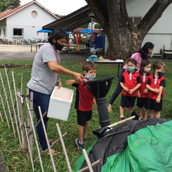 sustainability, Tanjong Katong, Canadian International School, primary schools in Singapore, Homebiogas, food waste, organic waste, waste treatment, biogas, cooking, fertilizer