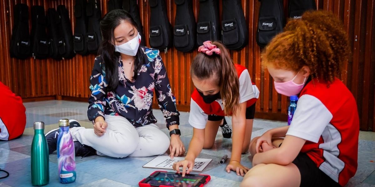 Tanjong Katong, Canadian International School, music students, multidisciplinary learning, GarageBand Sequencer, primary schools in Singapore Tanjong Katong, Canadian International School, music students, multidisciplinary learning, GarageBand Sequencer, primary schools in Singapore