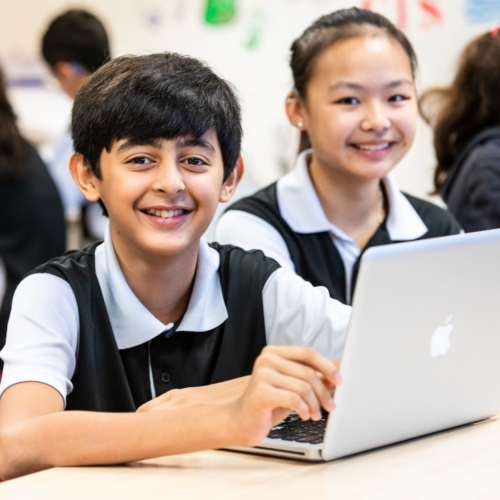 Students engaged in learning