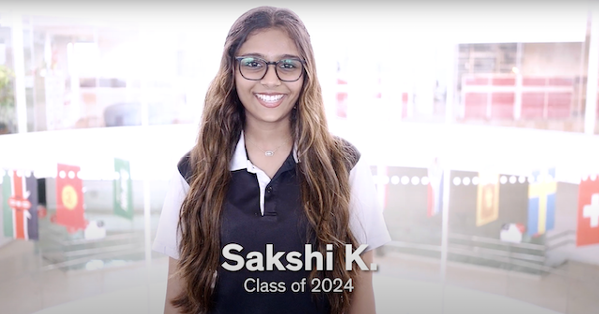 The One, Class of 2023: Sakshi K. | Mosaic
