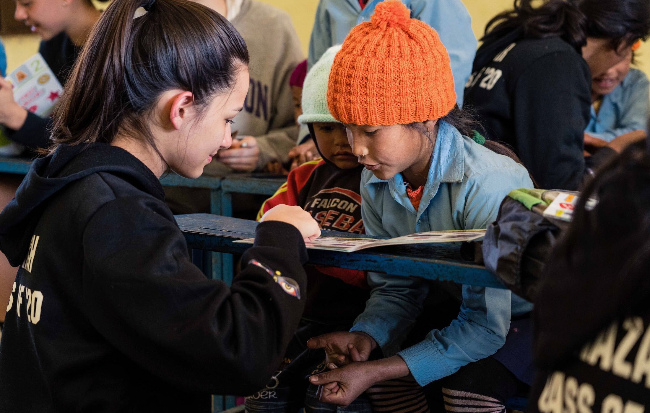 Students on excursion to Nepal