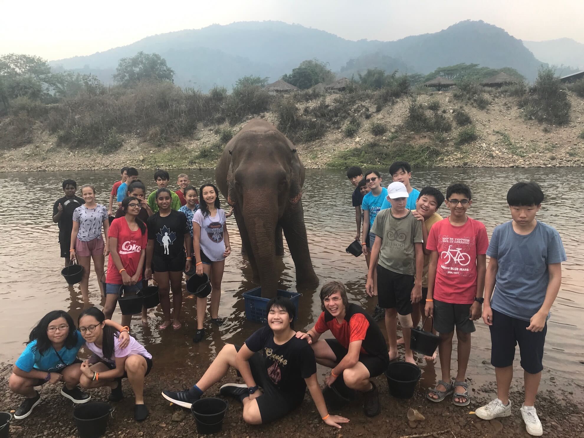 Grade 8 excursion in Chiang Mai