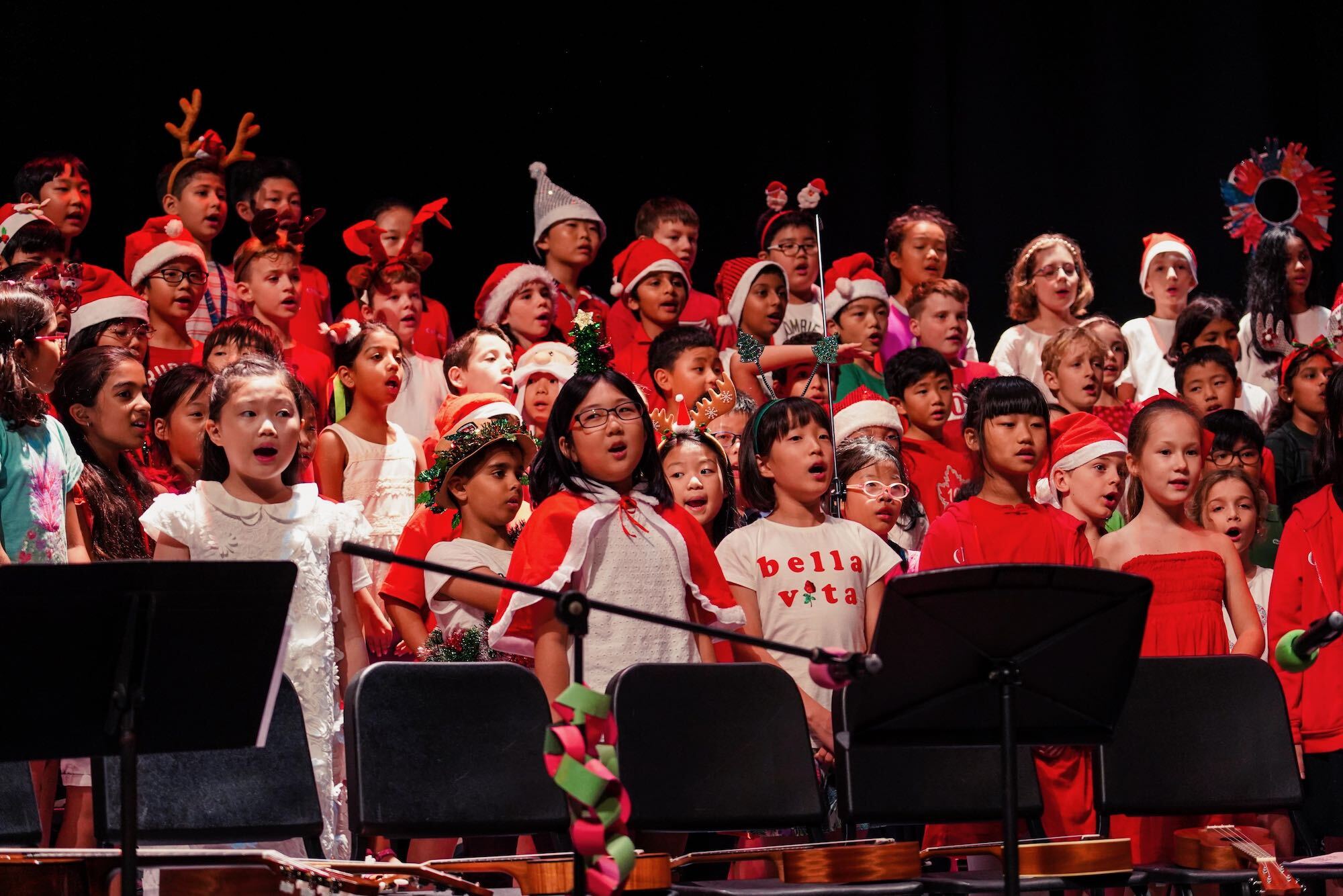 Christmas Holiday Assembly at CIS